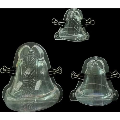 3D Christmas bell Shape Polycarbonate chocolate Molds Candy Cake Decorating Pastry Tool Baking Chocolate Mould