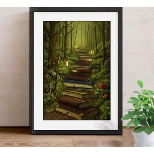 Diamond Painting Landscape Full Square Mosaic Scenery 5D Diamond Embroidery Scenic Picture Of Rhinestone Home Decor