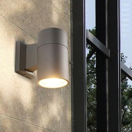 BEIAIDI 6W 9W 12W Outdoor Garden Porch Wall Lamp Waterproof Aisle Corrior Wall Sconce Villa Courtyard Balcony Gateway Wall Light