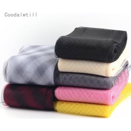 16 CM Width Crinoline / Horsehair Hair Accessories/ Bridal Fascinators Craft Fabric Material Mesh Headwear DIY Accessory