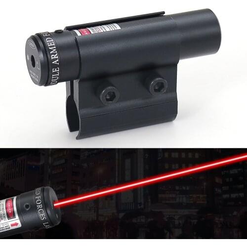 Red Dot Laser Sight Pistol Accessories with Metal Laser Sight Hanging Laser Pointer Adjustable Universal Slot Hunting