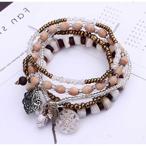 New Womens Fashion Alloy Bracelet Resin Innovative Bracelet For Women Simple Wild Bracelet Gifts Hot Sale 2019