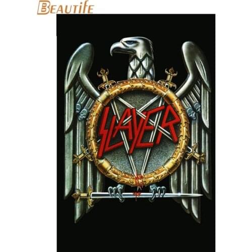 Custom Slayer Poster Cloth Silk Poster Home Decoration Wall Art Fabric Poster Print 30X45cm,40X60cm.50X75cm,60X90cm