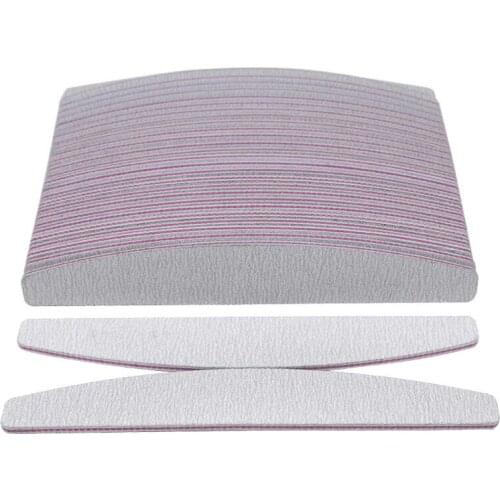 50pcs/lot Professional Nail Files Professional Nail Art Tool Sandpaper Disposable Cuticle Remover Nail Buffer Nails File