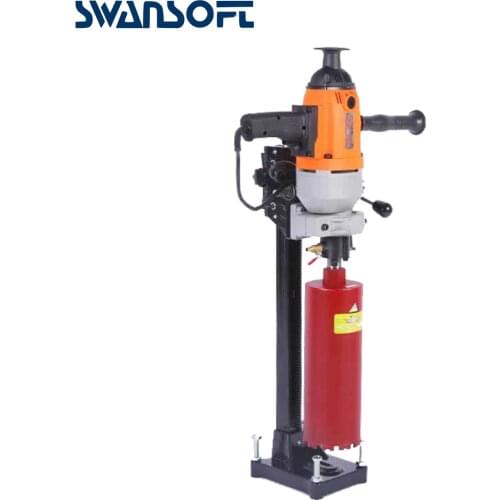 High-power rhinestone drilling machine bracket type rhinestone hand-held drilling motor concretewater to open hole machine