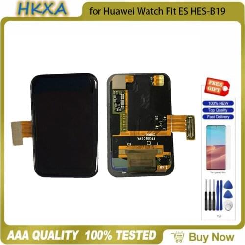 1.64 inch AMOLED LCD For Huawei Watch Fit ES HES-B19 display touch screen is suitable LCD display screen repair and replacement
