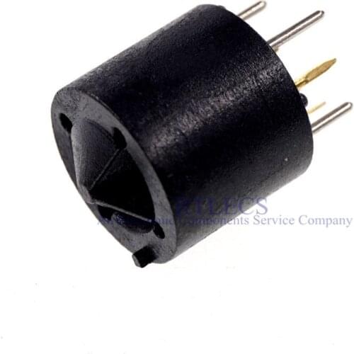 1 Piece TO-18 Burn-In Socket 3 Pin Aging Test Sockets TO Pin Circle Device 0.100" DIA Axial Leads Cross 612-1032314