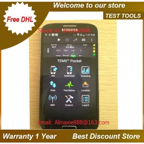 Free Shipping DHL/ EMS +Telecom Parts equipment S3 i9305 , support tems pocket and tems drive test