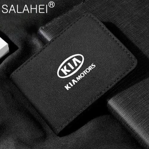 Car Card Bag Drivers License Package Protective Cover For KIA K2 KX3 KX5 K4 K5 K3S RIO Ceed Creato Optima Sportage Sorento