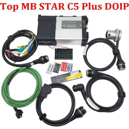 Top Quality DOIP MB Star C5 SD Connect Compact 5 Star Diagnosis C5 Diagnostic Tool with V2020.12 Software full set