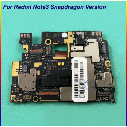 Global multilingual Original Working Mainboard Motherboard flex Circuits Cable FPC For Xiaomi Hongmi Redmi Note 3 Note3 Pro