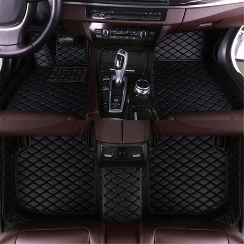 Muchkey Custom Car Floor Mats For Honda C-HR 2019 Carpets Leather Rugs Auto Interior Accessories ( left driving)