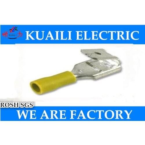 Terminals 100pcs Vinyl Insulated Pigyback Terminals PBDD5.5-250