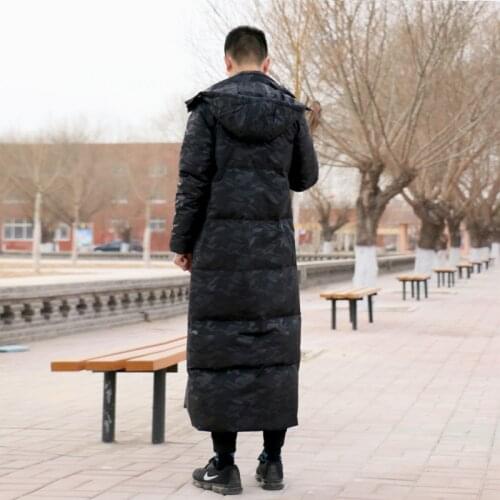 Size Plus Winter Coat Male Fashion 20% Duck Down Jacket Men Hooded Thick Warm X-Long Man Fit Jackets Abrigos Hiver LW2445599