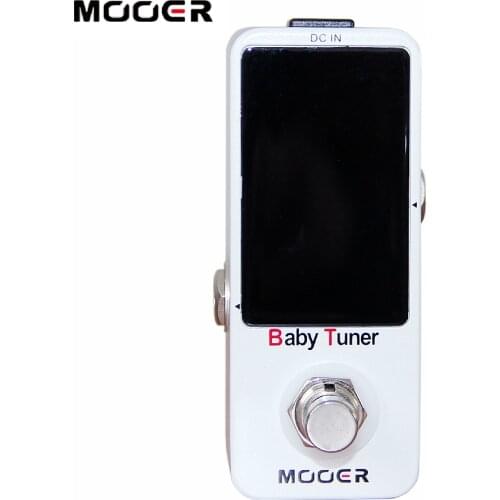 MOOER Effect Guitar Pedal / Baby Tuner Very small and compact design free shipping
