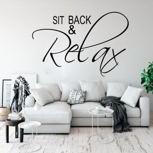 Cartoon Style Relax Sticker Waterproof Vinyl Wallpaper Home Decor For Kids Rooms Home Decor Mural Custom