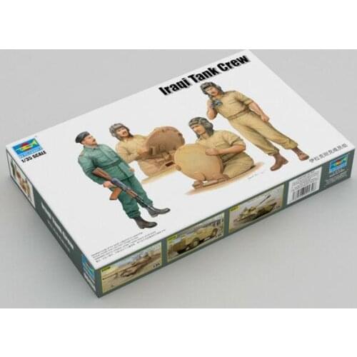 Trumpeter 1/35 00439 Iraqi Tank CrewModel Kit