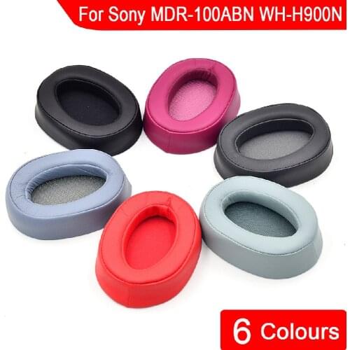 New2021 Earpads For Sony MDR-100ABN WH-H900N 100AAP Headphone Replacement Ear Pad Cushion Cups Cover Earpads Earmuffs 1 pair