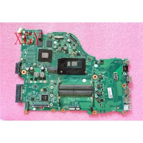 Original FOR Acer E5-575 E5-575G DAZAAMB16E0 Notebook Motherboard SR2ZU i5-7200U N16S-GT1-KB-A2 GPU 100% perfeito trabalho