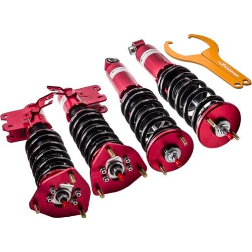 24 Ways Damper Coilovers Suspension for Nissan S13 Silvia 240SX 200SX Hatchback Coupe 89-94 Adjustable Height