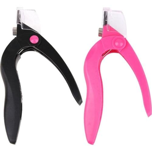 Professional Fake Nail U Shape French Scissor Cutter Trimmer Straight Clip Round Edge Clipper Nipper Manicure Beauty Tool