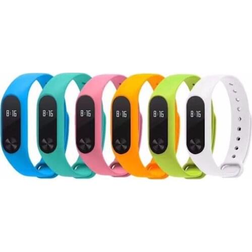 Good quality For Xiaomi Mi Band5 4 3 2 Bracelet Strap Miband 5 Strap Wristband Band For Mi Band 2 3 Silicone