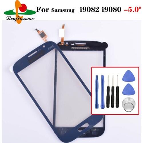 For Samsung Galaxy Grand GT i9082 i9080 Neo i9060 i9062 i9063 Plus i9060i Touch Screen Digitizer Sensor Outer Glass Lens Panel