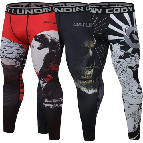 2021 Running Pants Stretchy Sport Jogging Leggings Compression Tights Running Trousers Mens Gym Fitness Leggings Yoga Bottoms