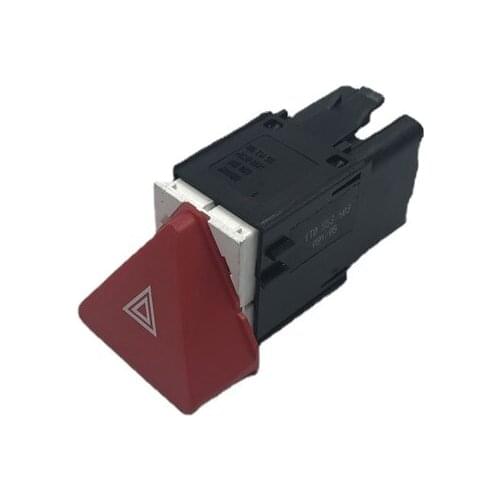 Soarhorse For VW Touran Caddy Car hazard warning emergency light switch button