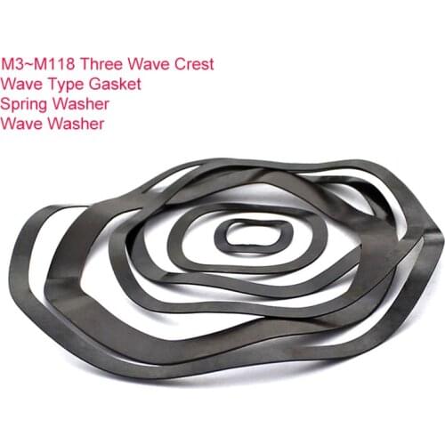Three Wave Crest / Wave Type Gasket / Spring Washer / Wave Washer M3 M4 M5 M6 M8 M10 M12 M14 M16 M19 M21 M24 M27-M118