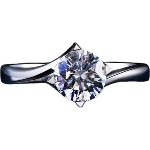 Triangle Twisted Womens Rings 925 Sterling Silver Luxury Engagement Exquisite Wedding Original Design Jewelry Gift Elegant Cute