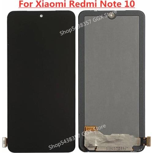 Original LCD For Xiaomi Redmi Note 10 Pro Display With Frame For Redmi Note10 M2101K7AI LCD Touch Screen Digitizer Part