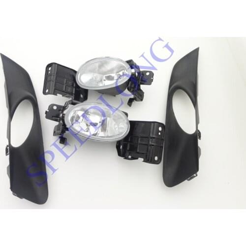 1 Set Bumper Fog Driving Lights w/ Cover for Honda Accord Crosstour 2010
