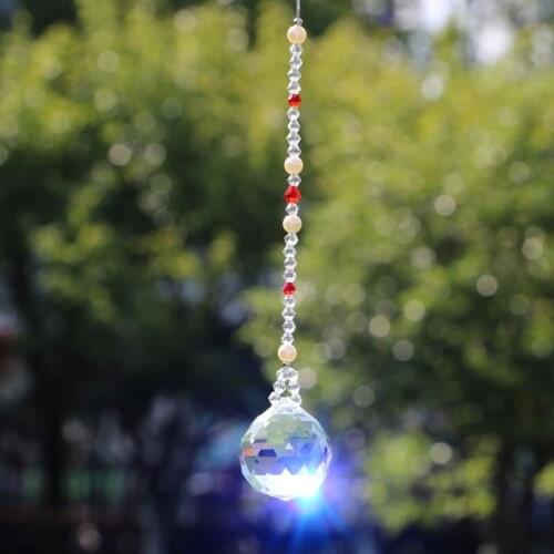 1PCS Hanging Window Crystals Chakra Crystal Suncatchers Fengshui Prisms Pendant Rainbow Maker