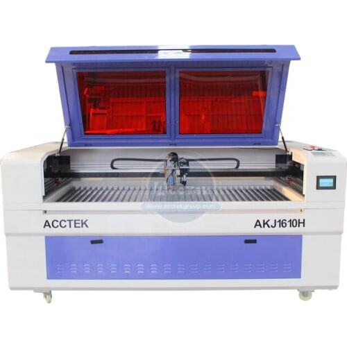 Co2 Laser Wood Cutting Machine AKJ1610H Metal Plexiglass Acrylic CNC Engraving Machinery