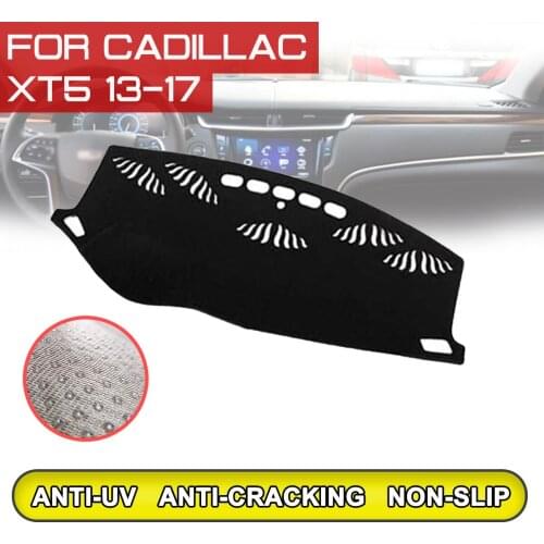 For Cadillac XT5 2013 2014 2015 2016 2017 Car Dashboard Mat Anti-dirty Non-slip Dash Cover Mat UV Protection Shade