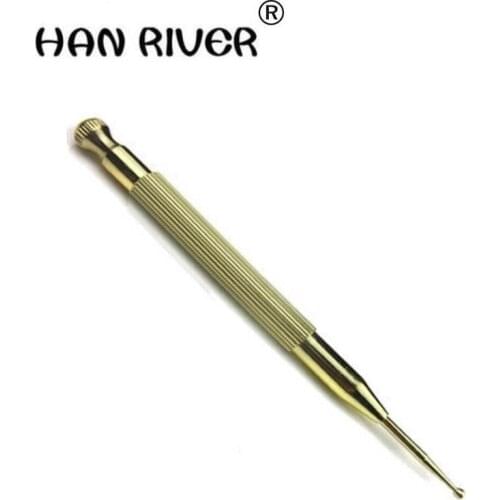 HANRIVER 2018 1 pieces of high quality pure copper elastic ear probe/ear detection/ear agent cave