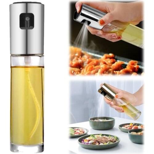 Kitchen Olive Oil Spray Bottle Oil Vinegar Spray Bottles Water Pump Gravy Boats Grill BBQ Sprayer Cooking Tools Oil dispenser
