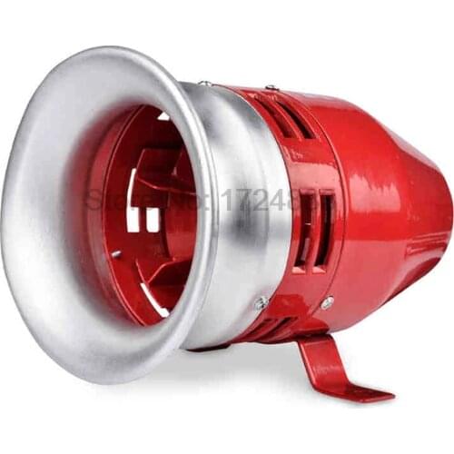 Heavy duty Motor siren MS-390 12V 24V 220V Automotive Air Raid Siren Horn Car Truck Motor Driven Alarm small motor buzzer