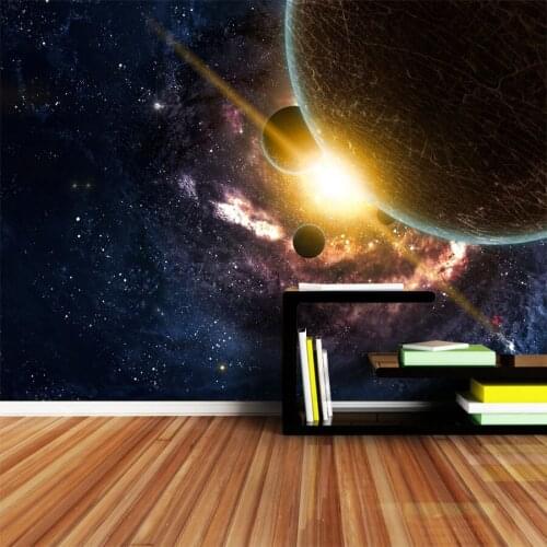 Starry Night 3d Photo Mural Wallpaper Wallpapers for Living Room Contact Wall Papers Home Decor Paper Bedroom Self Adhesive Roll