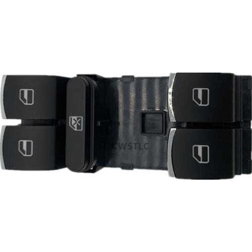 New For 2006-2011 VW Touran Tiguan Passat B6 B7 CC Golf Mk5 Jetta Driver Side Master Window Controller Switch 5ND959857