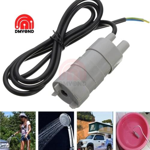 Hot Sale DC 12V 600L/H 5M JT-500 Submersible water Pump Three-phase Micro Motor Water Pump with Adapter for Water Aquarium Bath