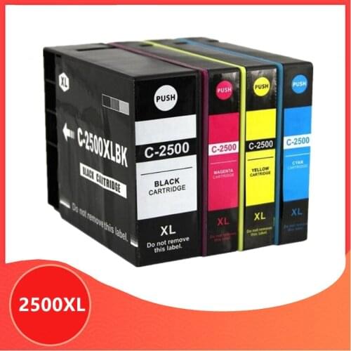 Compatible pgi2500 2500xl ink cartridge for canon pgi 2500 MAXIFY iB 4050 MB 5050 5350 Printer
