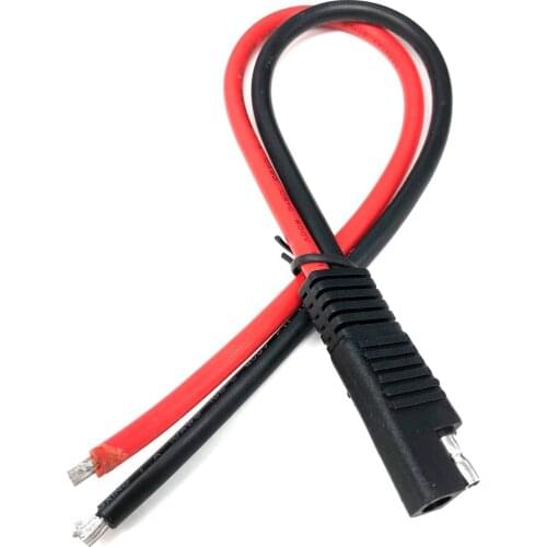 DIY 10AWG SAE TO SAE Extension Cable DC Power Automotive Extension Cable Solar Panel Battery SAE Plug