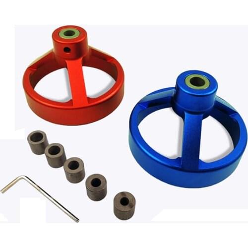 Log Tenon Punch Locator 90 Degree Drill Guide 6/7/8/9/10mm Drill Bit Aluminum Alloy Pocket Hole Jig Set Vertical Doweling Jig