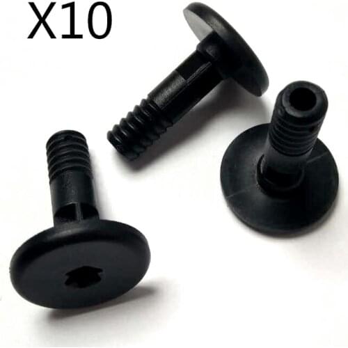 10 Pieces Rocker Panel Moulding Clip for BMW 51717066229 / 51717066226