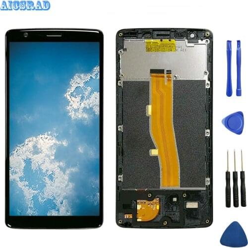 100% Tested For Blackview A20 LCD Display+Touch Screen Assembly With Frame For 5.5 Inch New Repari Part