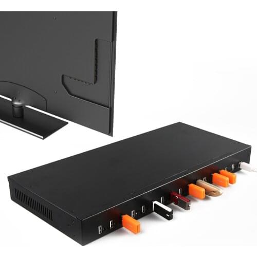 16-port USB Hub хаб usb type c with Charger a solution for charging and syncs of several iPads, iPhones, iPods and USB charging