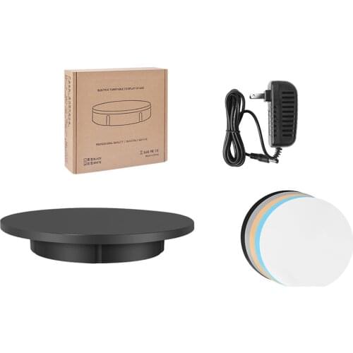 42CM Electric Rotating Turntable 3D Scanning Photography Display Stand Commodity Rotating Display Machine Max Load 100KG 30S/R