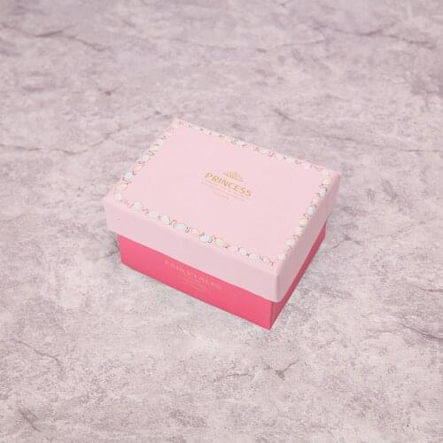 5 Pack/Lot Kraft Paper Gift Jewelry Boxes for Wedding Carton Cookie and Candy Packaging Box Macaron Favor Present Box